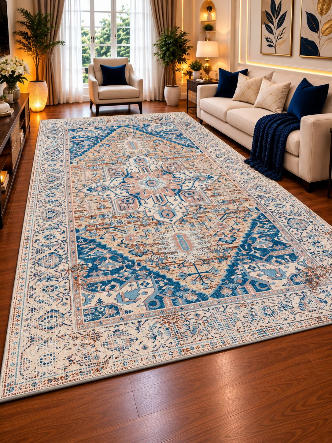 Arabesque Blue